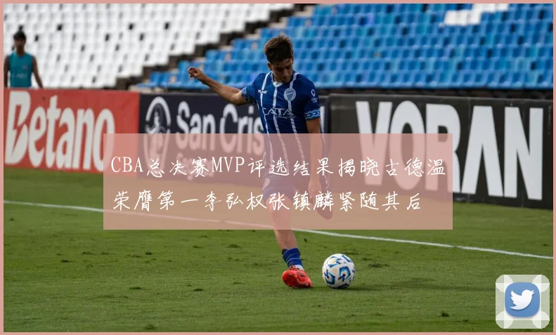 CBA总决赛MVP评选结果揭晓古德温荣膺第一李弘权张镇麟紧随其后